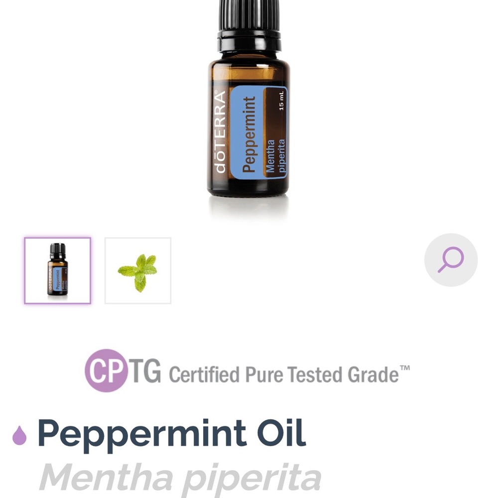 New DOTERRA Peppermint oil